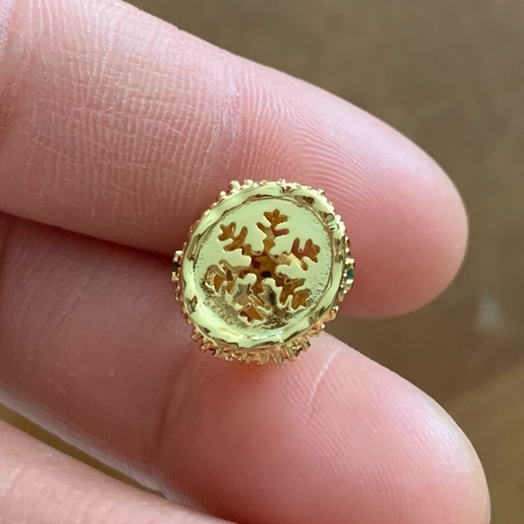 NWOT Glitter Christmas Tree Charm Sterling Silver 925 - Picture 10 of 11